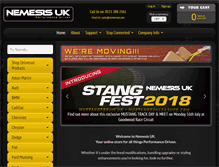 Tablet Screenshot of nemesisuk.com
